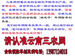 正宗金鐵鎖（又叫獨(dú)定子）專用除草劑供應(yīng)13987124018圖2